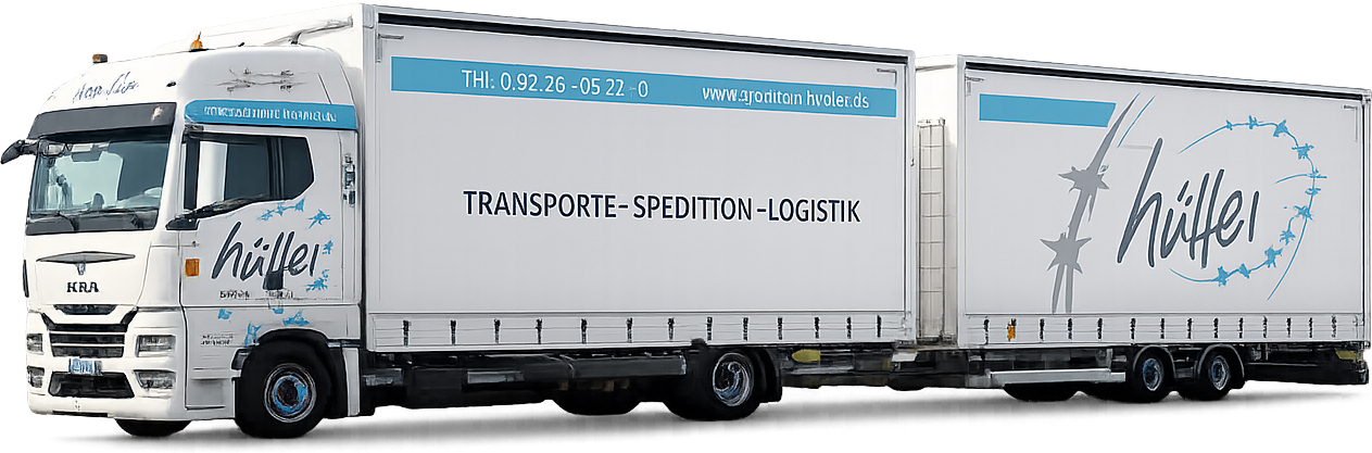 LKW der Spedition Hütter